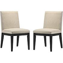 Amazon.com - Lilola Home Jasper Set of 2 Ebony Black Finish