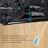 Zindoo Flower Blackout Window Film 44.5x200cm Static Cling UV Blocking view 5