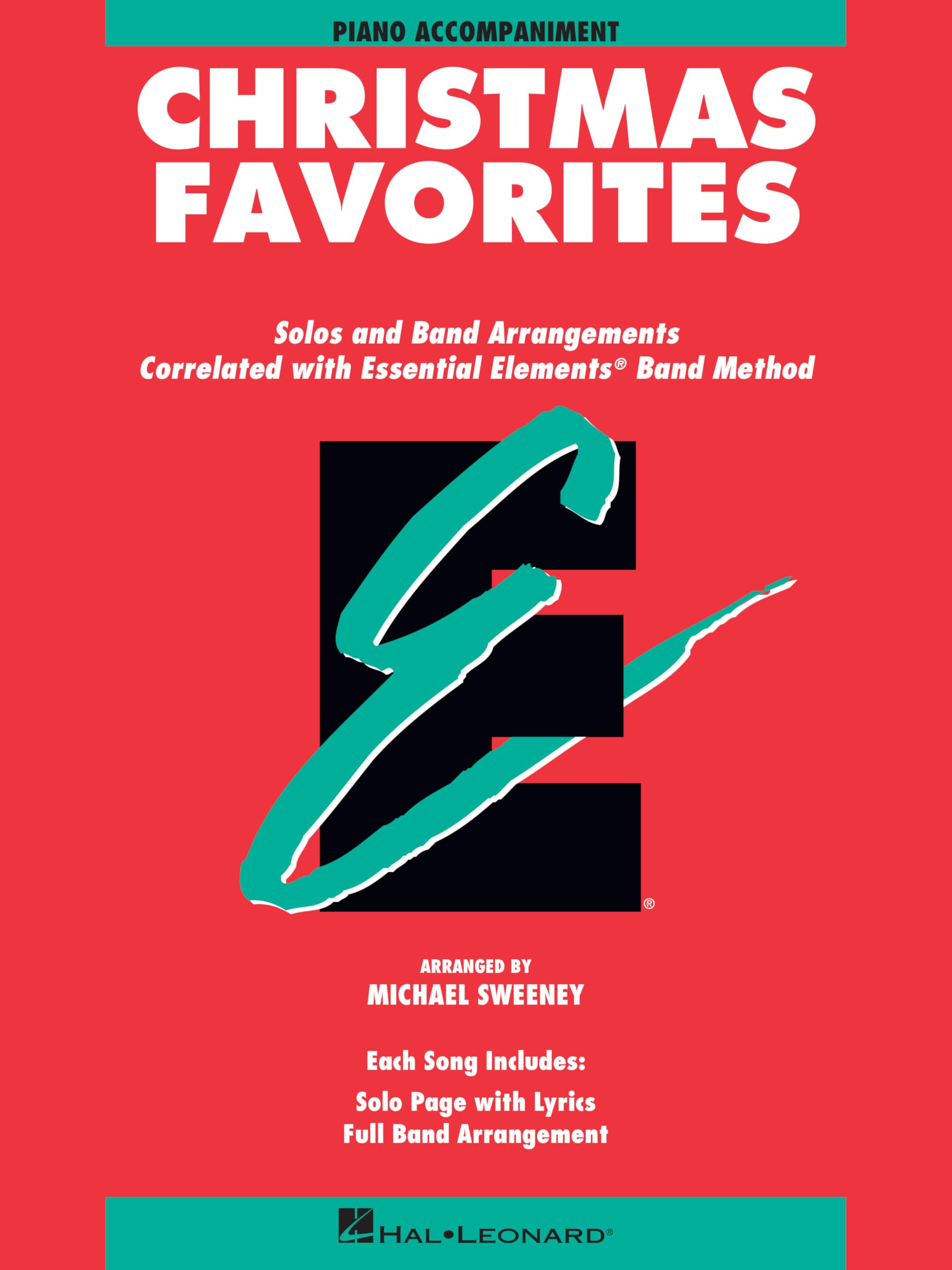 Essential Elements Christmas Favorites: Piano Accompaniment (Essential Elements Band Method)