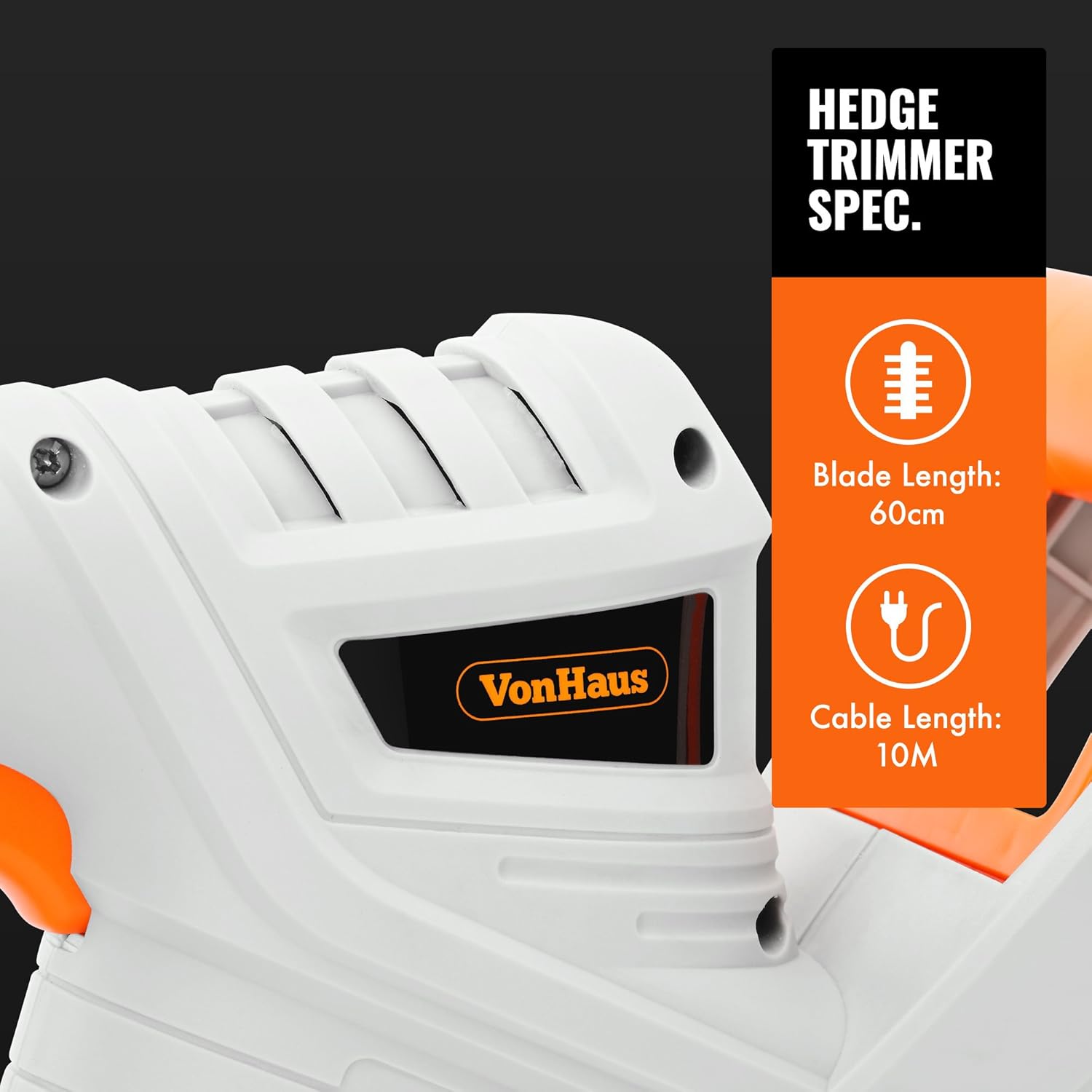 vonhaus electric hedge trimmer