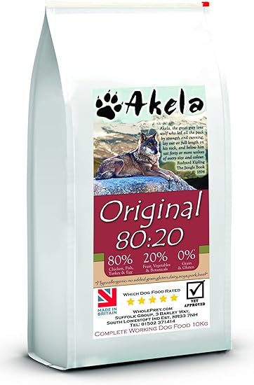 akela duck dog food