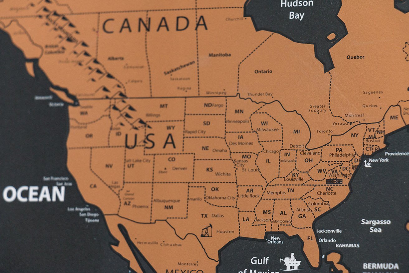 Scratch Map Art,Scratch off World Map,Interactive Travel Scratch Map Black and Gold Edition,Bright Colors Premium Artwork Poster for Home/Office Decor, Gift for Children Large 16.5 x 11.8 Inches (# 1)