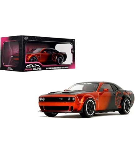 Amazon.com: Solido 1:18 Dodge Challenger SRT 2023 Orange : Arts