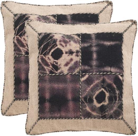 Amazon Com Safavieh Collection Dip Dye Quartre Patch Sumac Throw