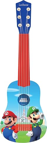 Lexibook Super Mario First Guitar for Children 21" 6 Nylon Strings
