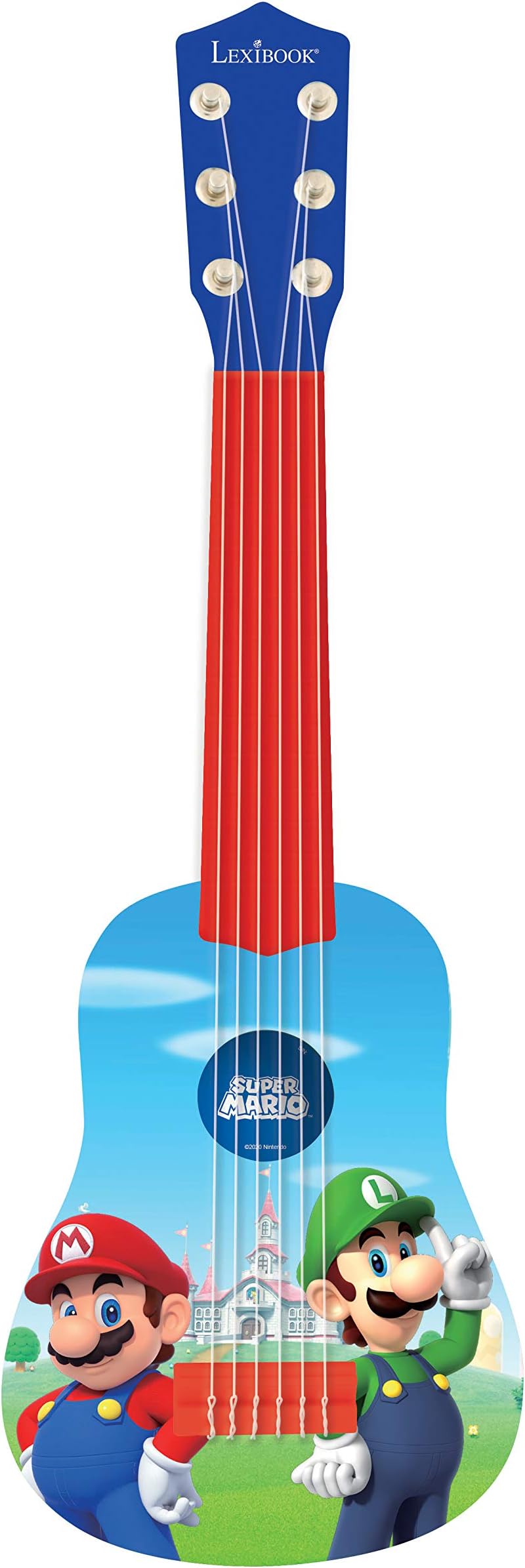 Lexibook Super Mario First Guitar for Children 21" 6 Nylon Strings