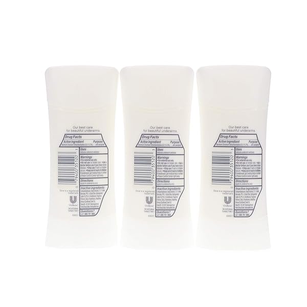 DOVE ADVANCED CARE ANTI-PERSPIRANT, SHEA BUTTER 2.60 OZ (PACK OF 3)