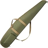 MERALIAN 44/48/52 Inch Rifle Case,Water-Resistant Shotgun Case with Zipper Pocket for Scoped Rifles.