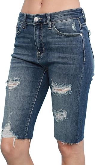 judy blue distressed shorts