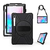 TSQ Galaxy Tab S6 Case with Pen Holder, Built-in