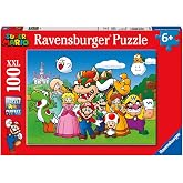 Ravensburger Super Mario - 100 Piece Jigsaw Puzzles for Kids Age 6 Years Up - Extra Large Pieces