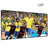 Umiwe 120 Inch Projection Screen-16:9 HD Portable