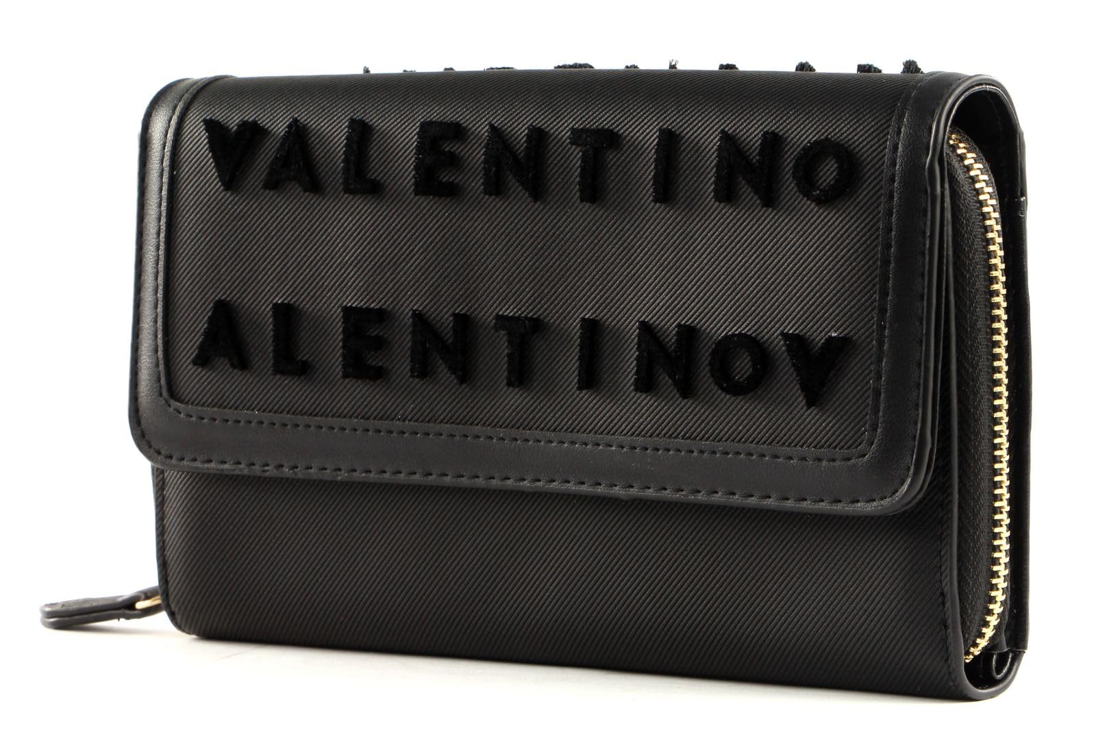 Valentino Purse Cross Body Bag Concorde Wallet with Shoulder Strap Nero Black