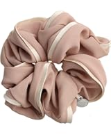 [ヴァンテーヌ] VINGTAINE パイピング ソフトカラー シュシュ ヘアアクセサリー シンプル オフィス パステル HS-83