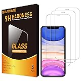 Qularlans 3 Pack Screen Protector for iPhone 11/XR