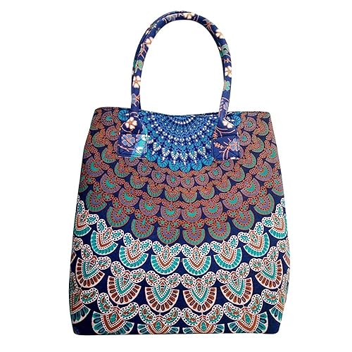 mandala tote bag