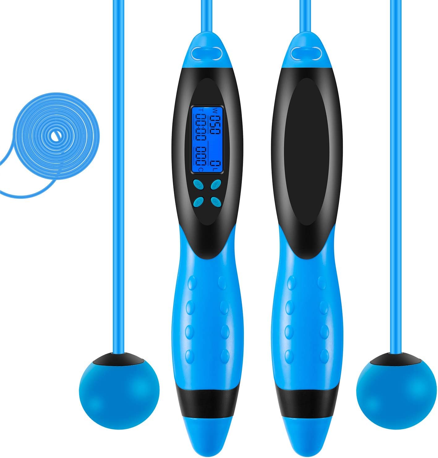 Cordless Skipping Rope Speed Skipping Rope Counter for