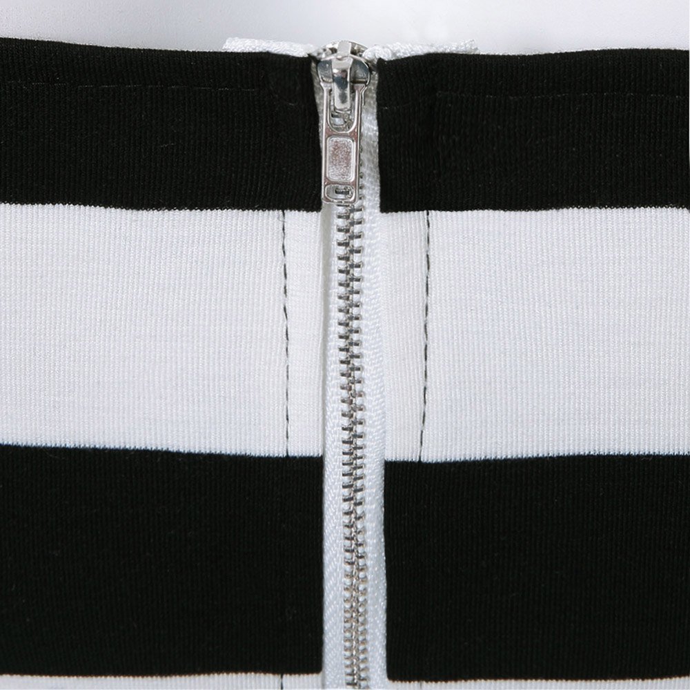 hannea stylish square neck striped suit for women