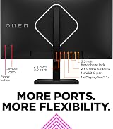 HP OMEN 27s Gaming Monitor 27" FHD IPS 240Hz Console FreeSync Premium view 8