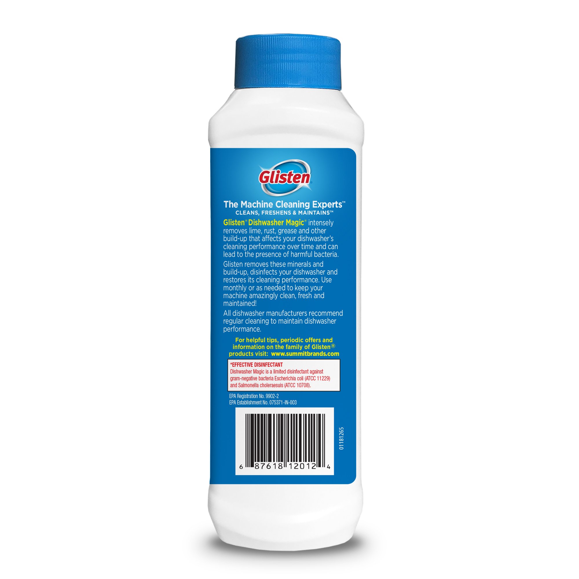 Glisten Dishwasher Magic Cleaner and Disinfectant, 12 Fl. Oz. Bottle, 6 Pack 76168001210 eBay