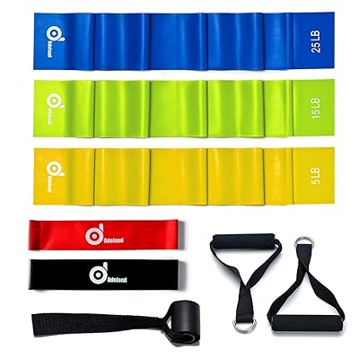 Odoland Pack Non-Latex Resistance Bands Set with Nigeria Ubuy
