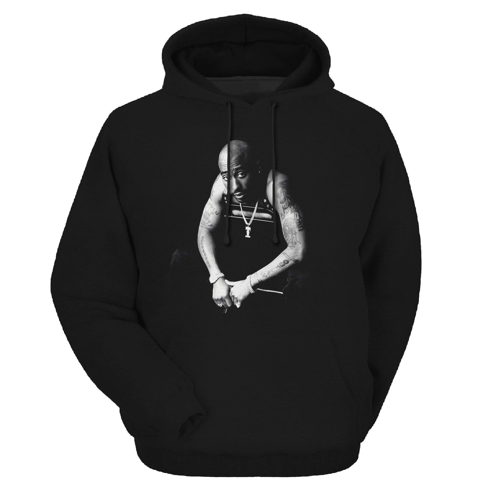 Handmade Custom Design Pac Shirt Black Poster Song 2