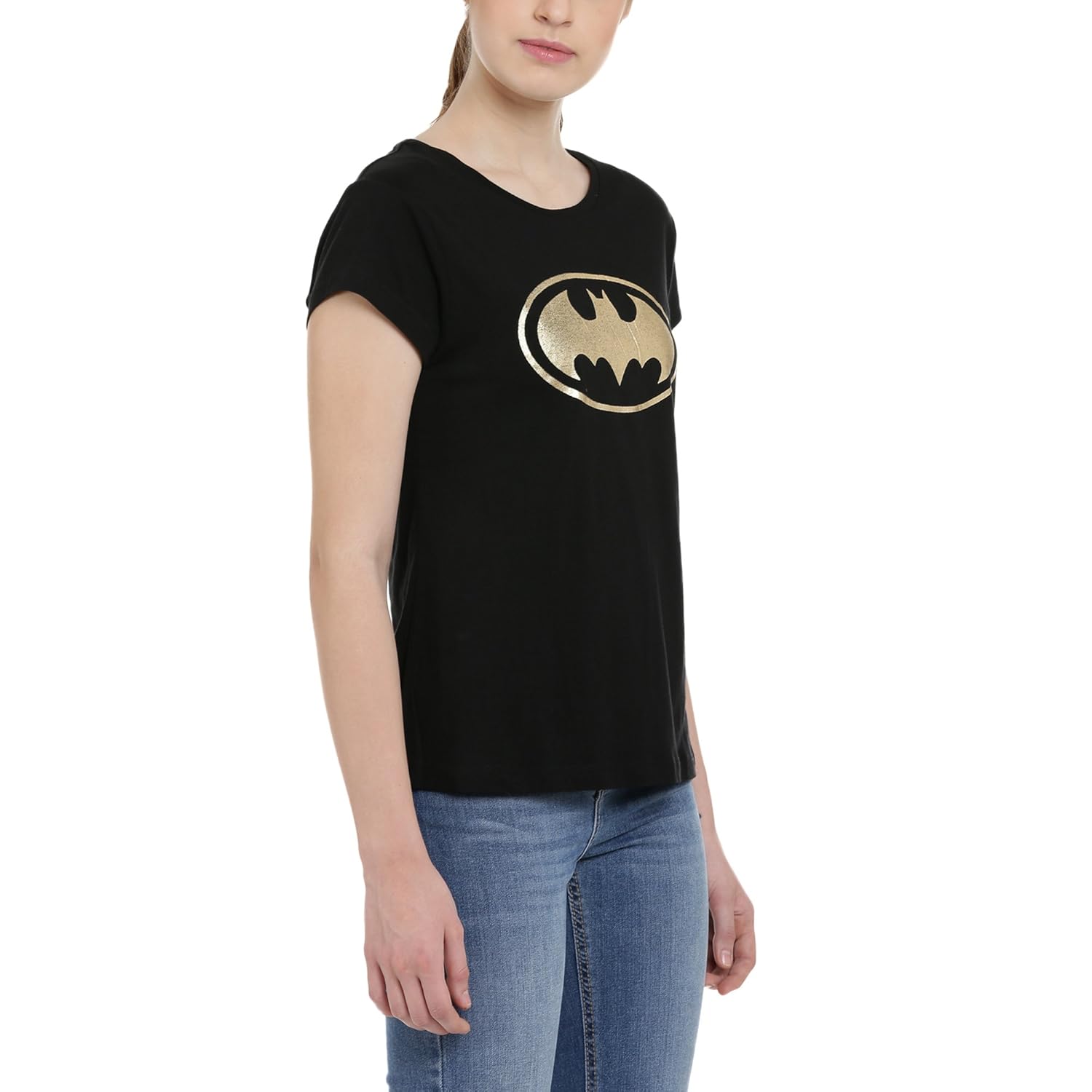 batman by free authority women's cotton t-shirt