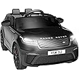 Jojoka Ride on Cars for Kid 4-8, 12V Licensed Land Rover Ride Electric Car for Kids with Parent Remote Control, MP3 Player, Rocking, Pull Rod