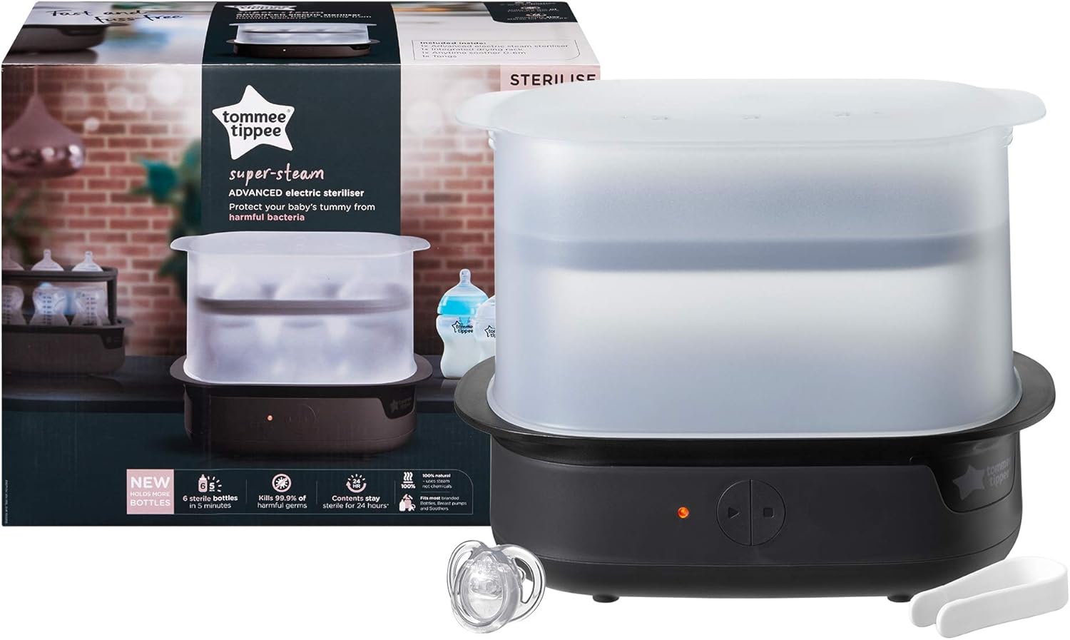tommee tippee advanced steam steriliser