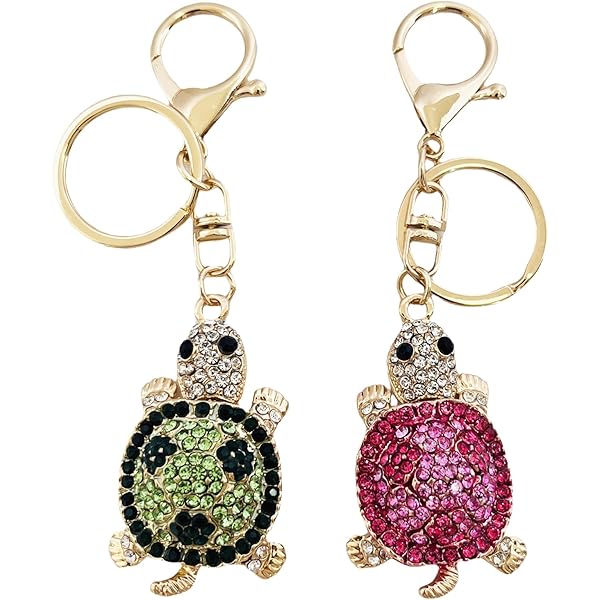 Grtdrm Sparkling Owl Crystal Rhinestone Keychain - Cute Bag Charm Pendant For Women & Girls (Blue)