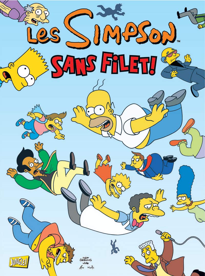 Amazon Com Les Simpson Tome 17 Sans Filet 17 French Edition Groening Matt Books