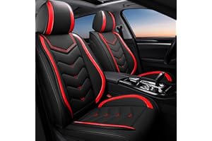 Car Seat Covers Fit for RAM 2000-2026, Stylish Sport Seat Covers, Waterproof Wear-Resistant Premium Nappa Leather Car Seat Co