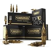 Kwadron Tattoo Cartridge Needles 35/3RLLT | Round liner, long taper, box of 20
