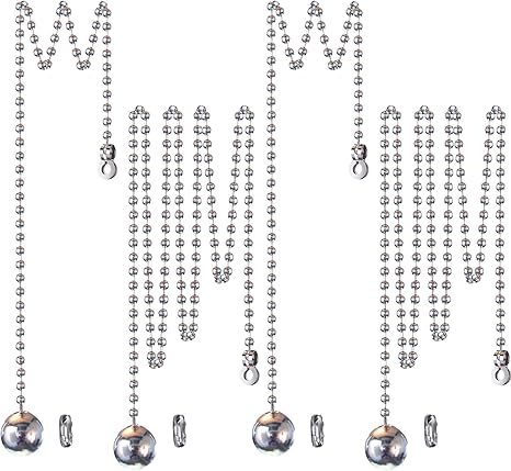 1 Meter Length Ceiling Fan Light Pull Cord Ball Pull Chain