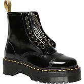 Dr. Martens womens Sinclair Decayed Roses Classic Tumbled Nappa
