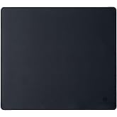 Keychron Large Gaming Mouse Pad 17.7 &times; 15.7 inch (450 &times; 400 mm), Ample Space for Mouse Movement, Smooth Micro-Weave Surface for Optical Mice, Non-Slip Rubber Base, Stitched Edges - Black