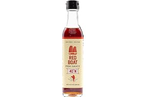 Red Boat Vietnamese Extra Virgin Fish Sauce Bottle, 8.45 Ounce