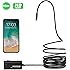 Wireless Endoscope, Depstech WiFi Borescope Inspection Camera 2.0 Megapixels HD Snake Camera for Android and IOS Smartphone, iPhone, Samsung, Tablet - Black(33FT)