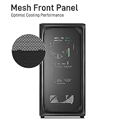 DARKROCK EC2 Black ATX Mid Tower PC Case, Type-C