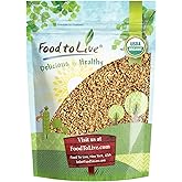 Food to Live Organic Oat Groats, 1.5 Pounds — 100% Whole Grain, Non-GMO Seeds, Kosher, Raw, Non-Irradiated, Vegan, Bulk, Low 