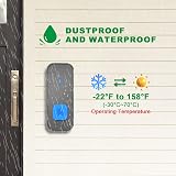 SURFOU Wireless Doorbell Waterproof 1300 ft Long Range 55 Melodies 5 Volume view 4