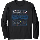 【PAC-MAN】 PAC-MAN Classic 030 Long Sleeve T-Shirt