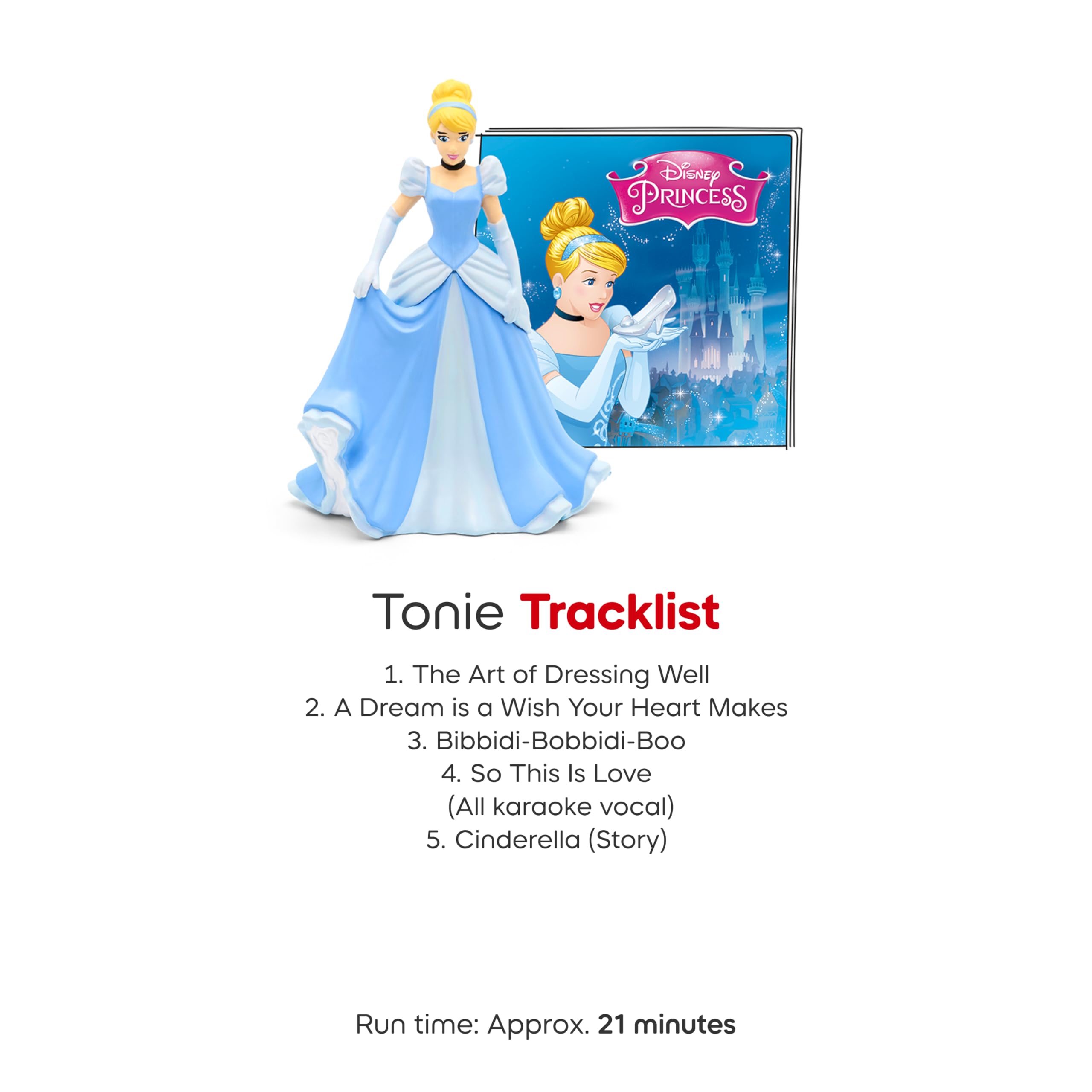 Tonies Cinderella Audio Toy Figurine from Disney