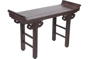 iplusmile Carved Wooden Bonsai Base Display Stand for Potted Plants Indoor Decoration