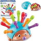 Learning Resources Spike the Hedgehog Fine Motor Toy Color Matching Pegs view 1