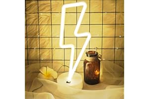VIFULIN Lighting Neon Sign Neon Lights Room Lights Cute Room Decor Teen Girl Room Decor USB/Battery Powered LED Lights for Room Bedroom, Gift for Teen Girls Bedroom Lights with Holder(Warm White)