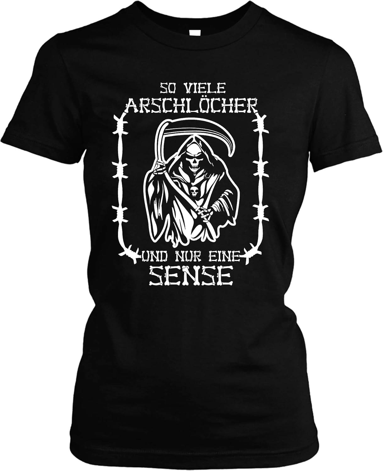 So viele Arschlöcher Girlie Shirt Geschenk Spaß Herrentag
