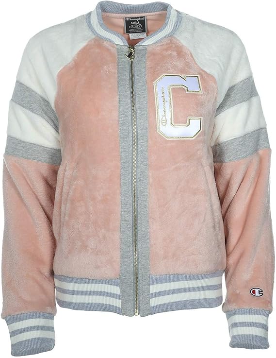 champion jacket womens brown