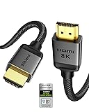 Silkland 8K HDMI eARC/ARC Cable 2.1, 3.3FT
