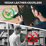 Leathario A4 Portfolio Folder 4 Ring Conference Folder Vegan Leather 175 Sheet view 7